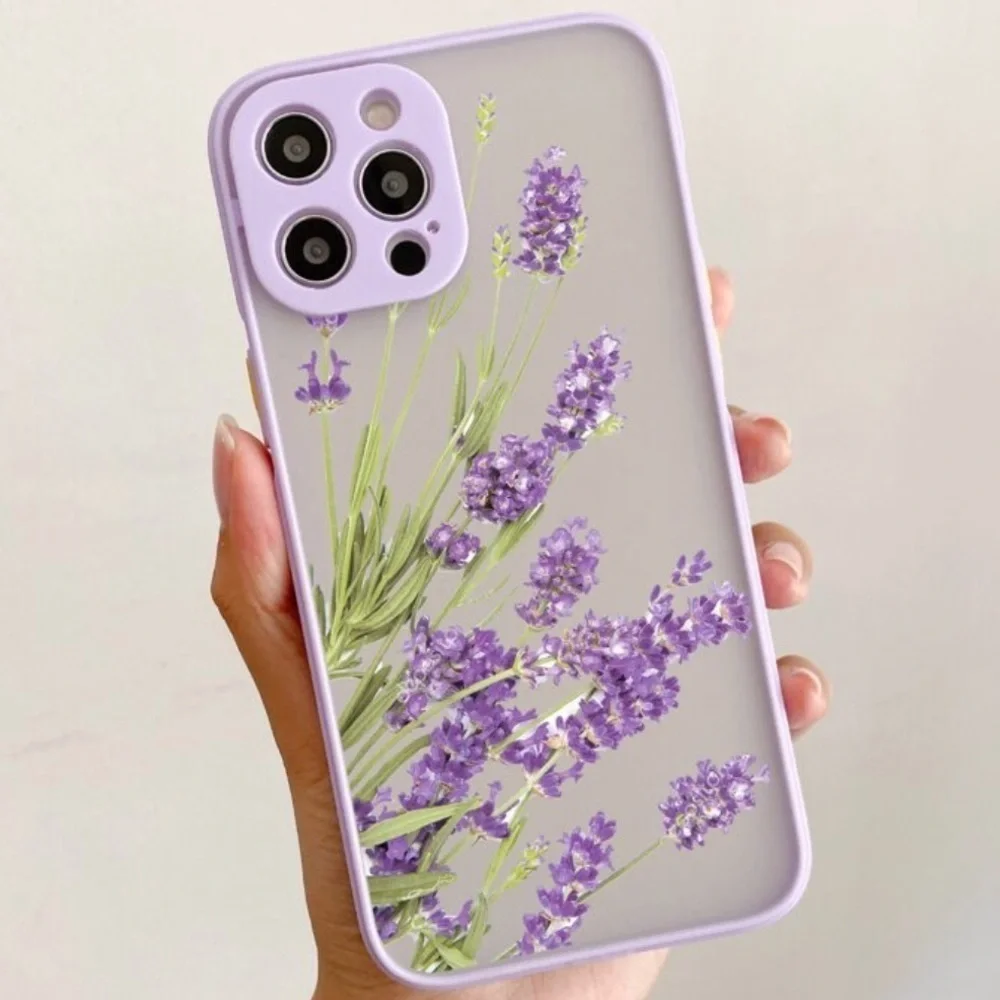 Case Iphone Pro Max Lavender Flower 6.3 inch